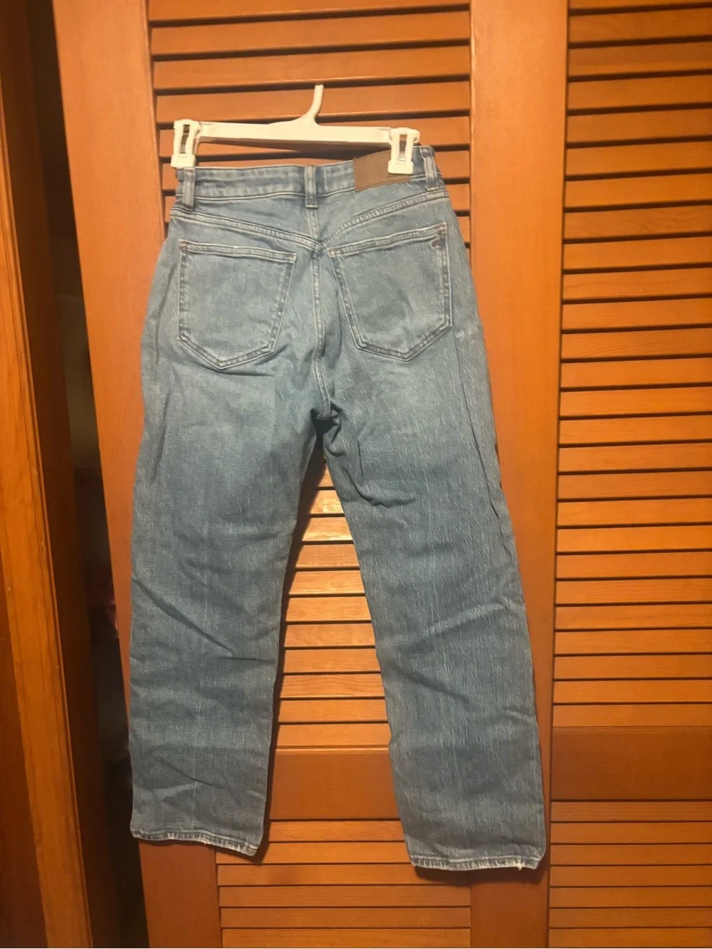 Madewell classic mom jeans